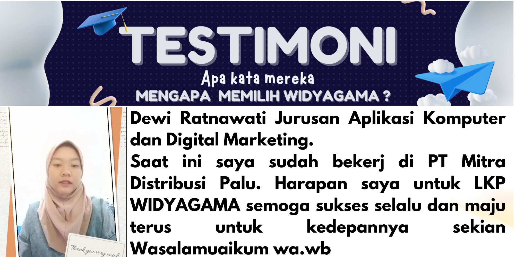 ulasan peserta lulusan kursus komputer bahasa inggris fec jatinangor